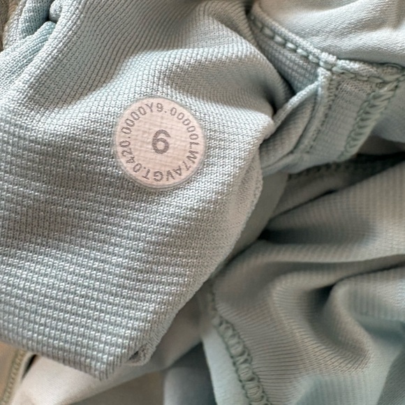 Seafoam Lululemon Hotty Hot Shorts - Picture 2 of 5